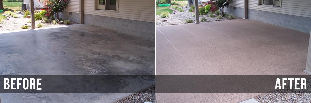 cambridge concrete before and after